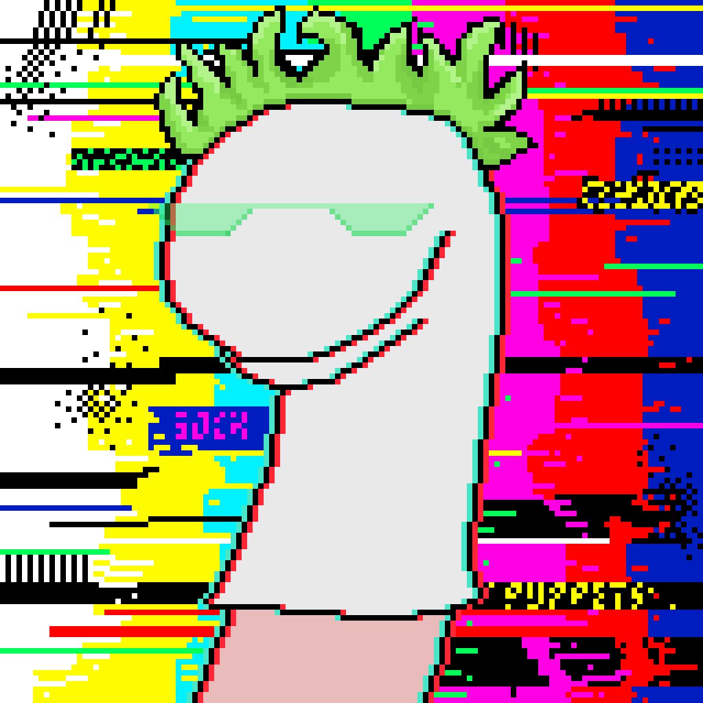 The Mime Sock Puppet